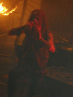 Watain on fire at Pustervik